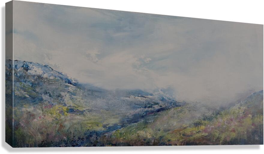 Misty Morning Canvas Print